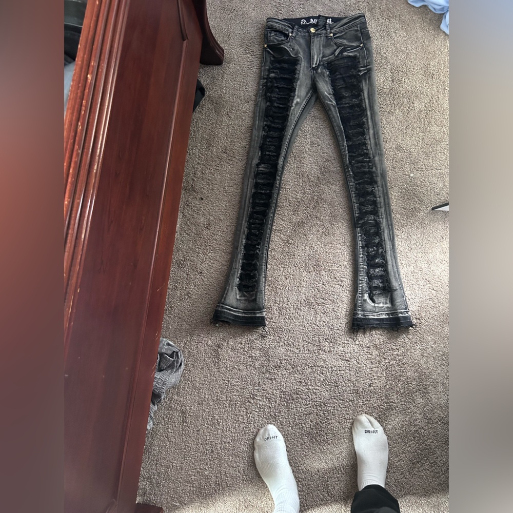 Stacked Jeans